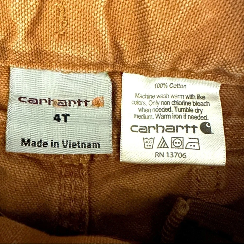 Carhartt Boys Khaki Pants Size 4T
